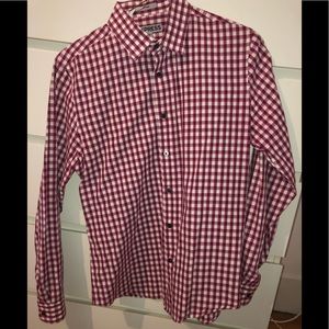 Express Men’s Gingham Button Down